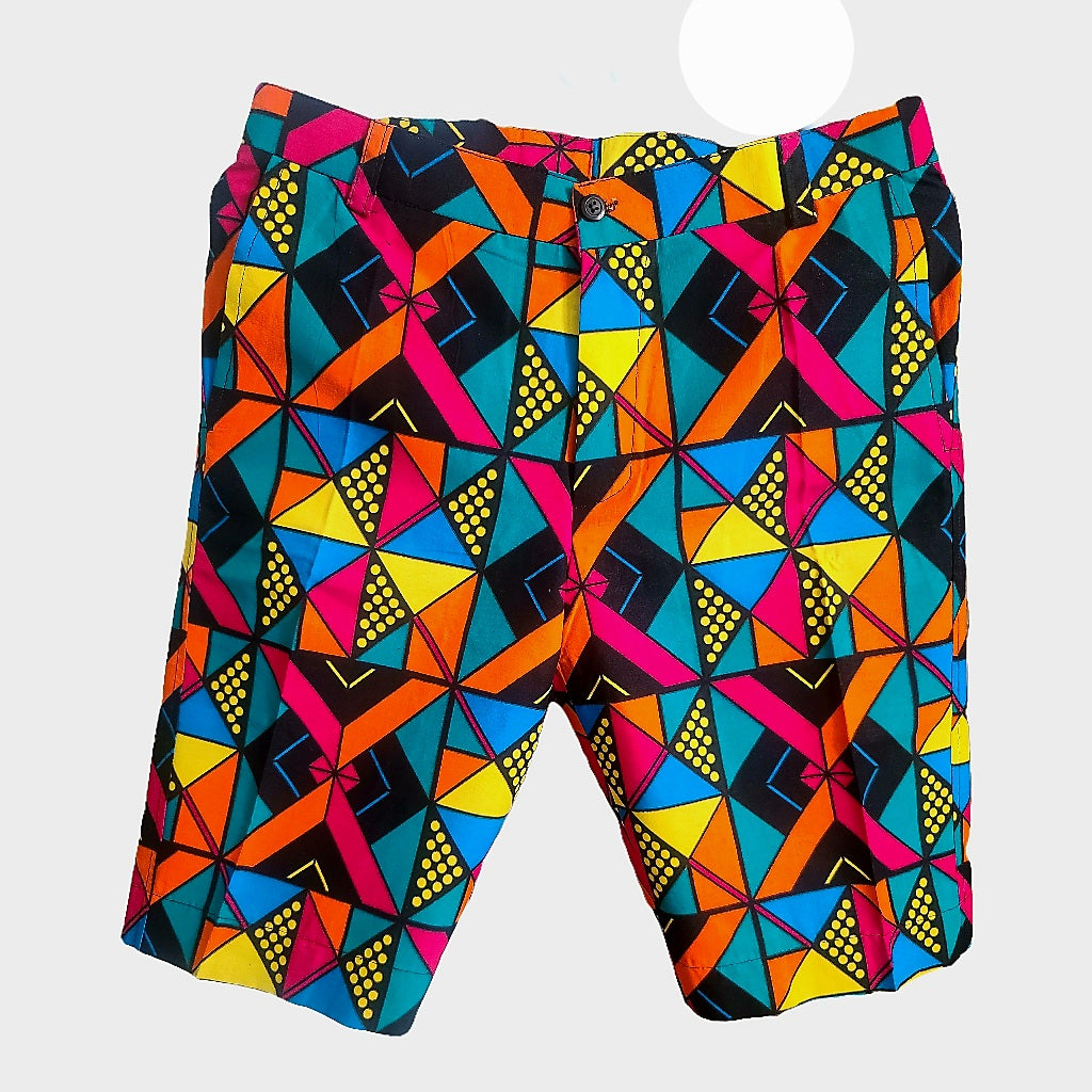 Men's African Print  Shorts