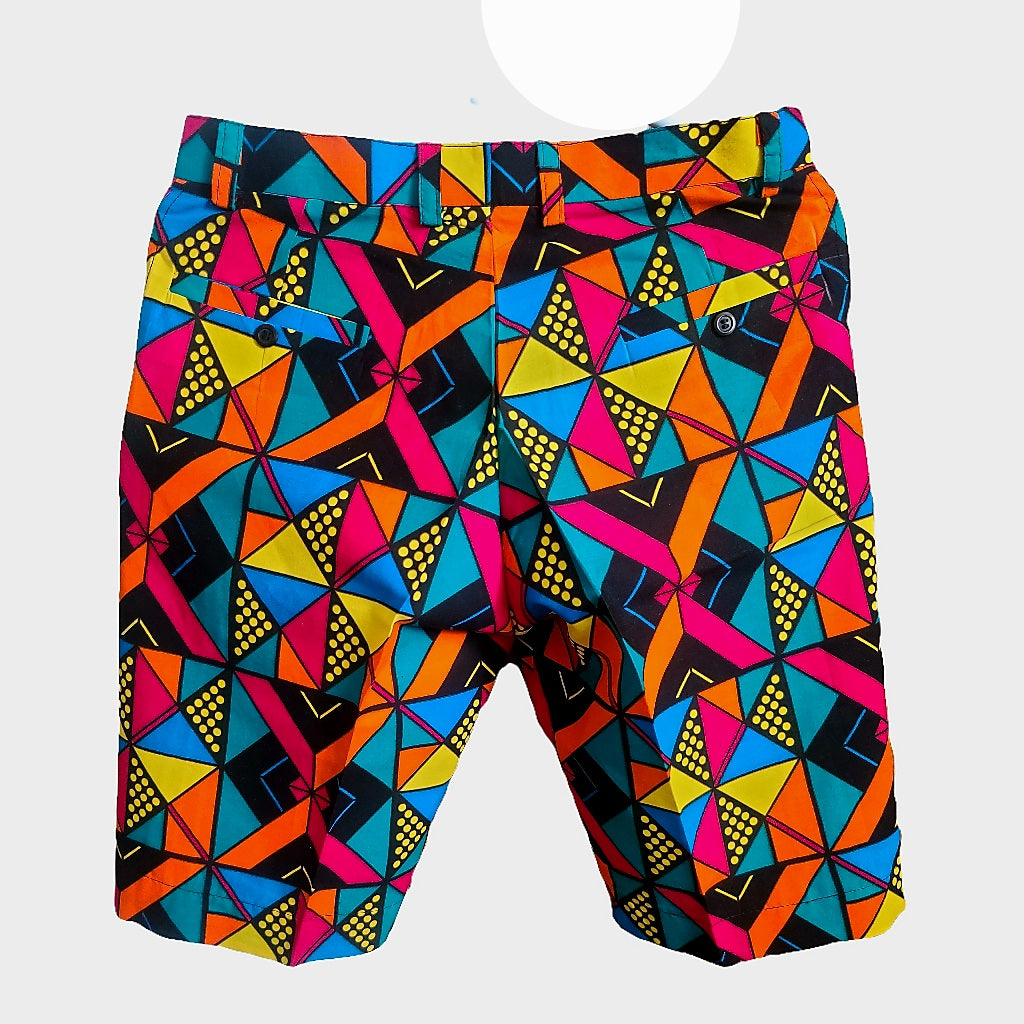 Men's African Print  Shorts