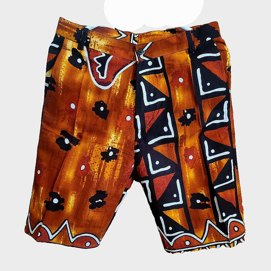 Men's African Print  Shorts