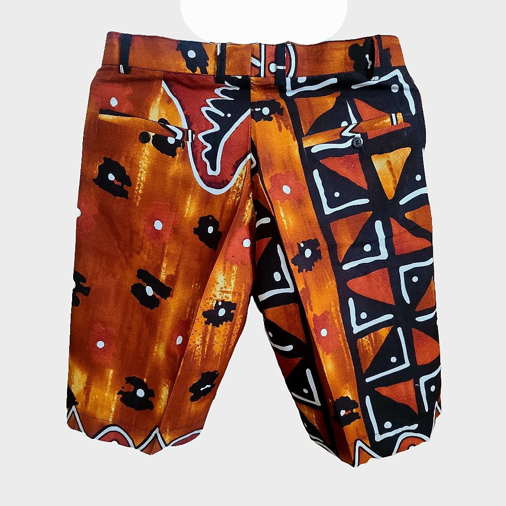 Men's African Print  Shorts