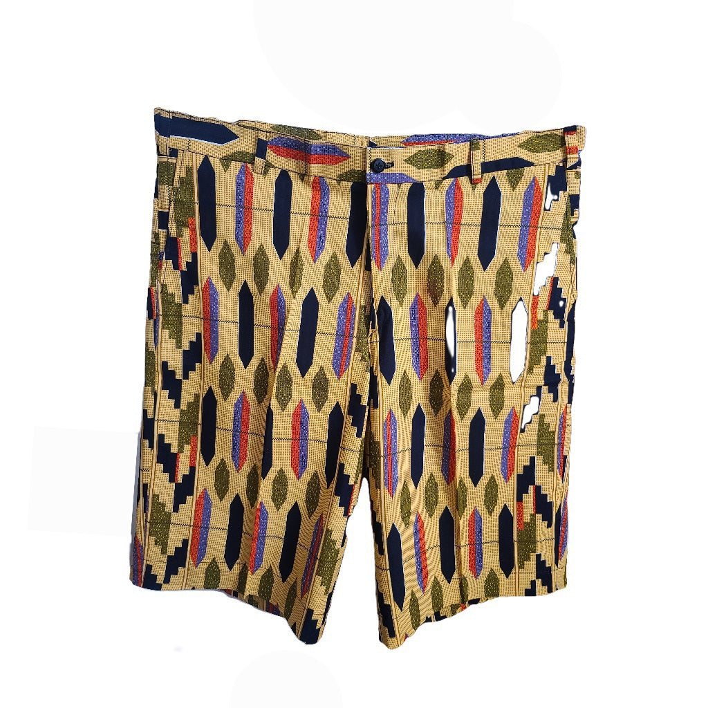 Men's African Print  Shorts