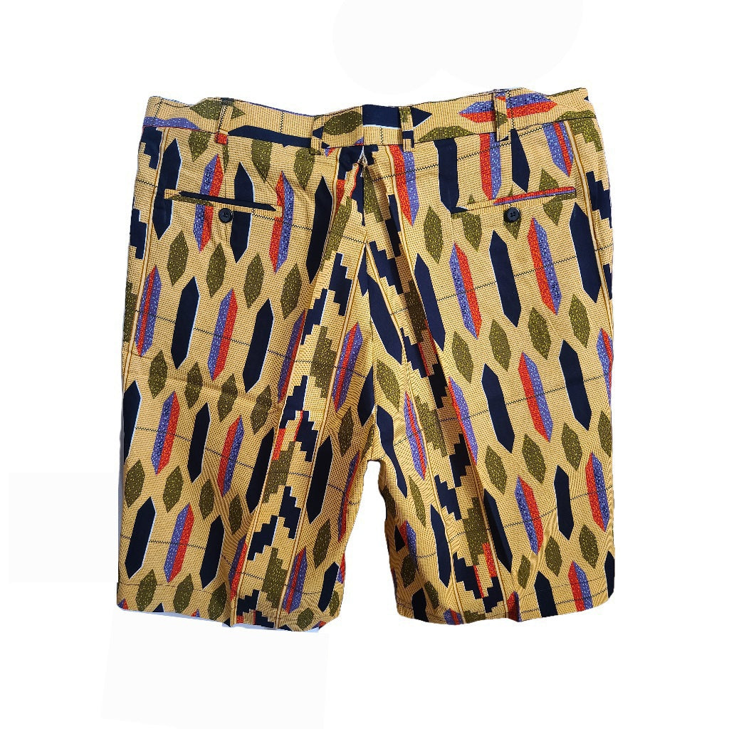 Men's African Print  Shorts