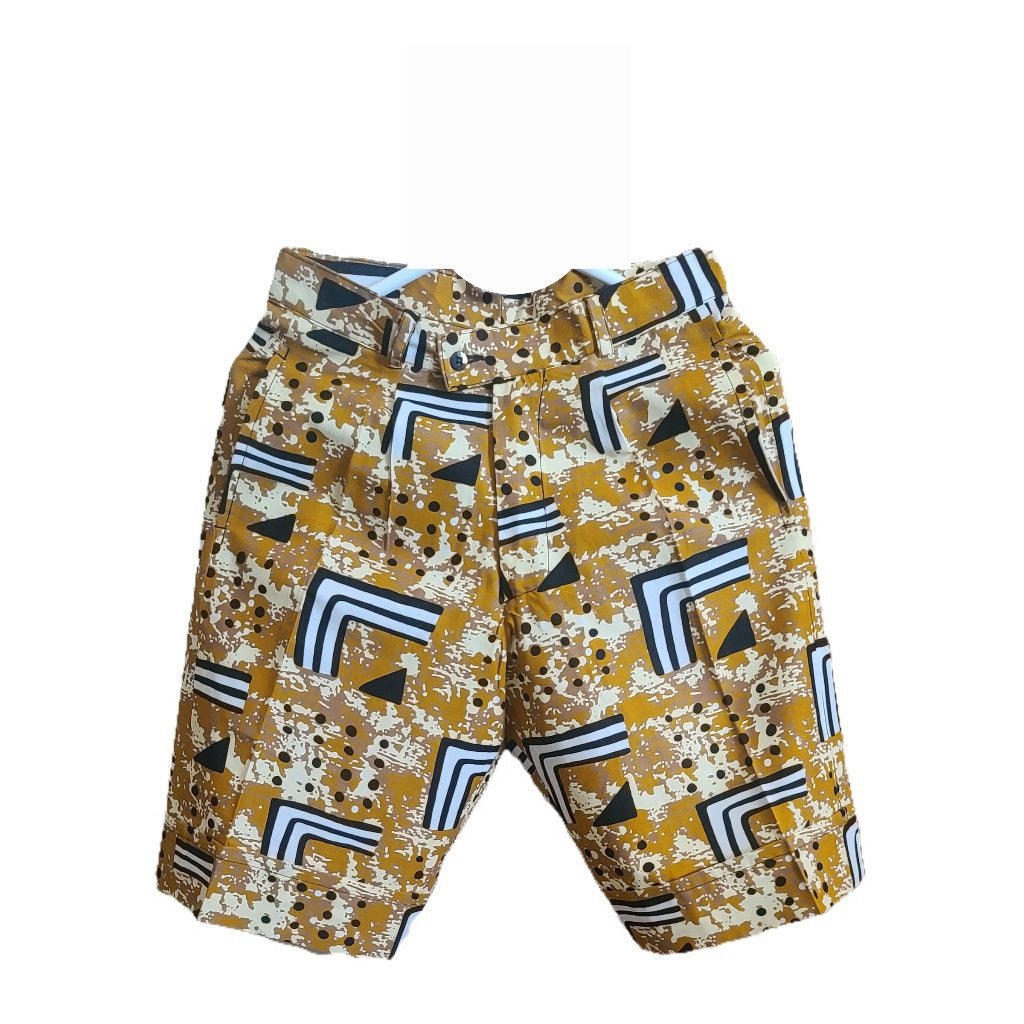 Men's African Print  Shorts