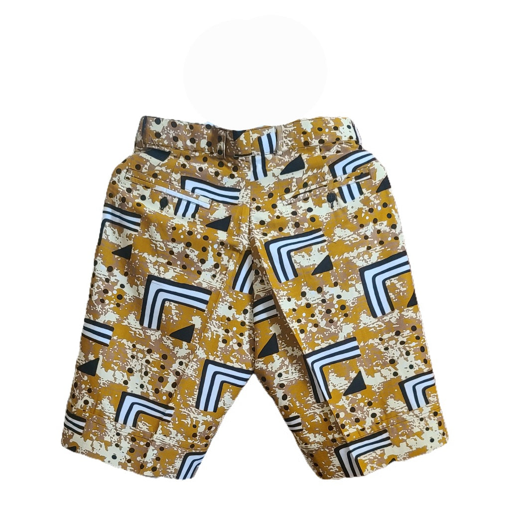 Men's African Print  Shorts