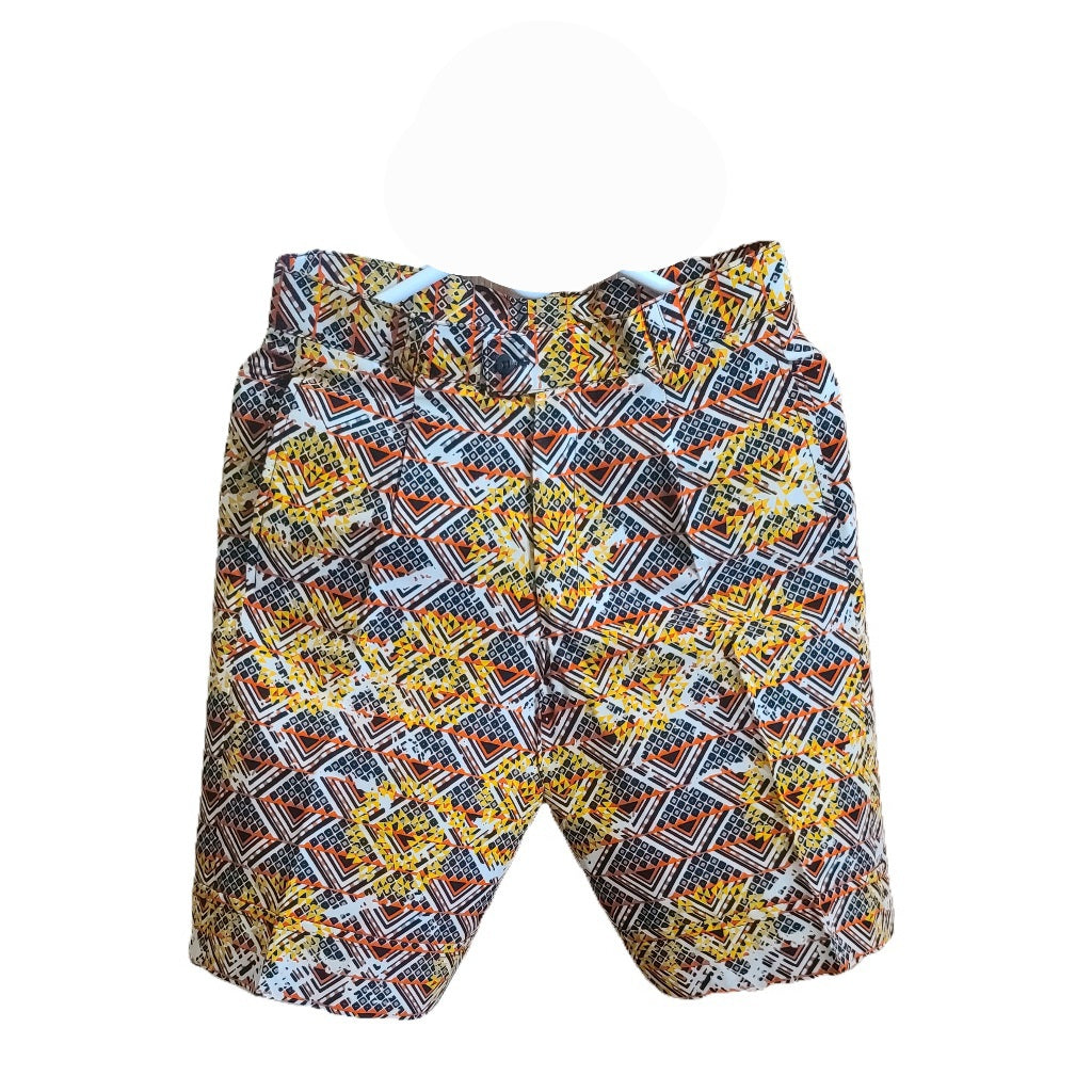 Men's African Print Shorts