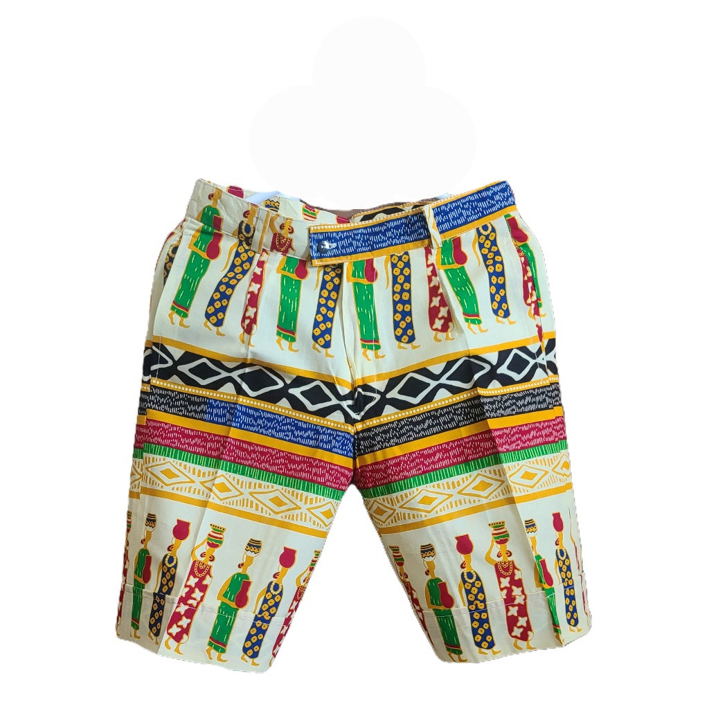 Men's African Print Short