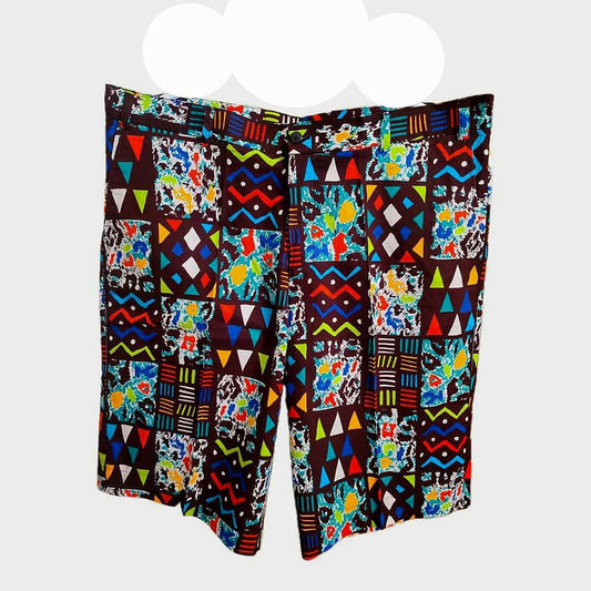 Men's African Print  Shorts