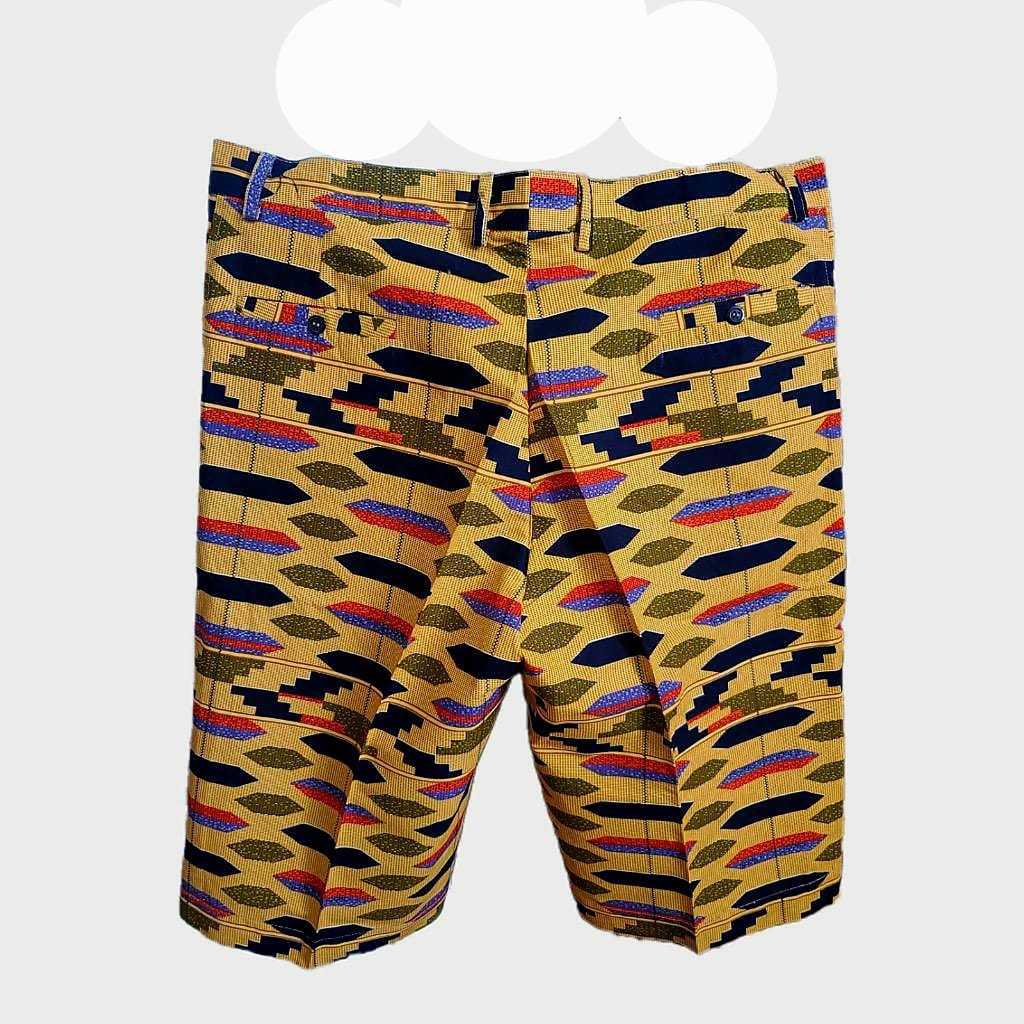 Men's African Print  Shorts